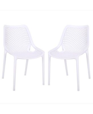 Leila Outdoor Dining Chair (Set of 2)