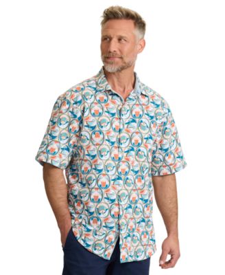Men's Nova Wave Glass Half Full Printed Shirt