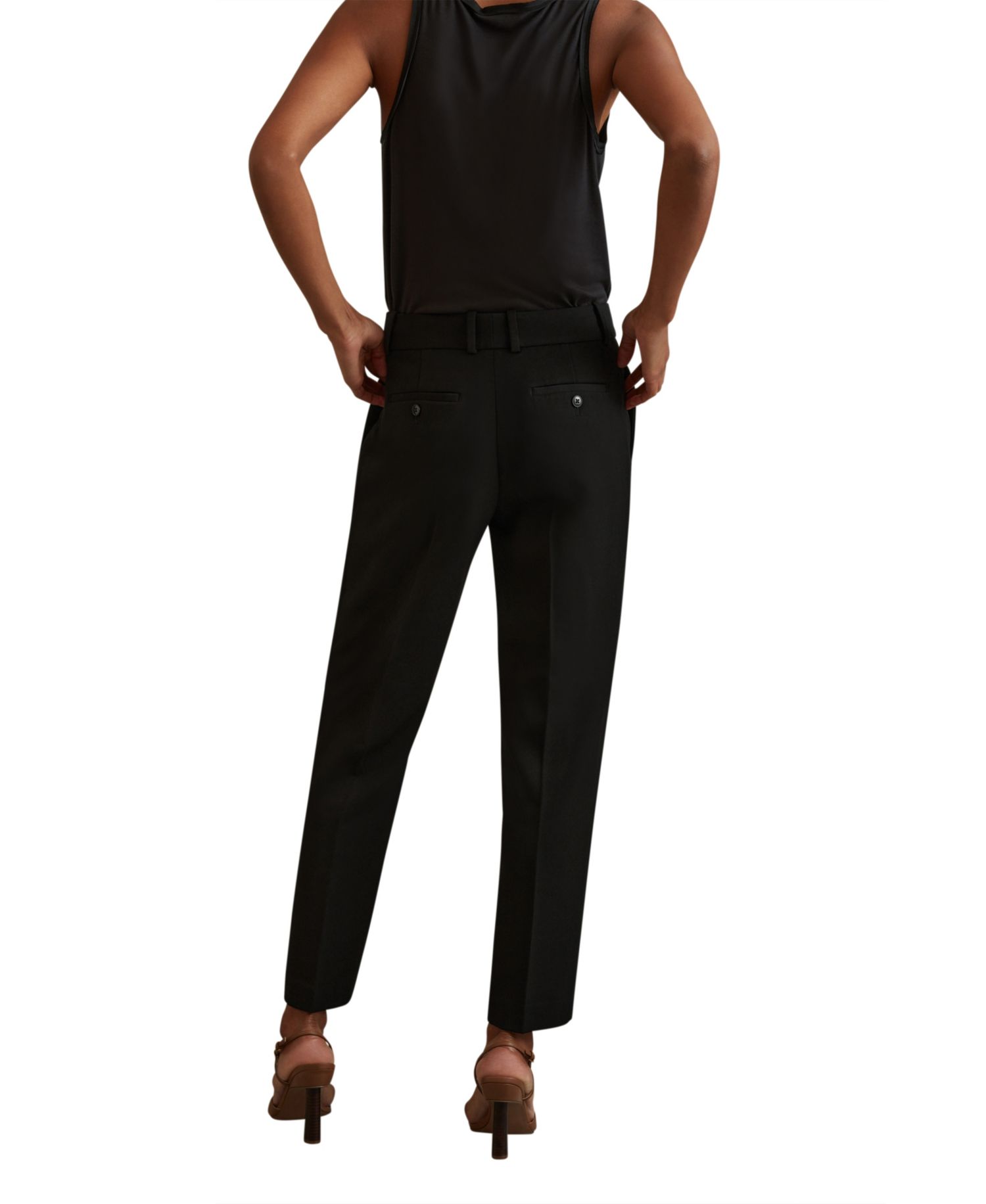 Women's Slim-Fit Suit Trousers