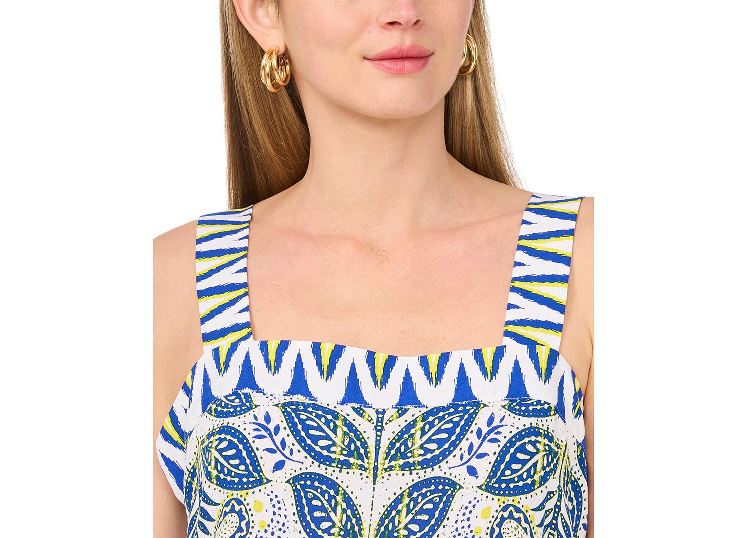 Women's Sleeveless Thick Strap Maxi Dress