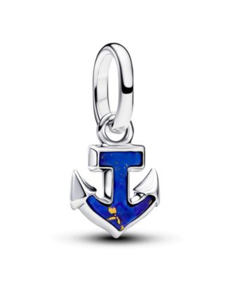 Blue Anchor Mini Dangle Charm