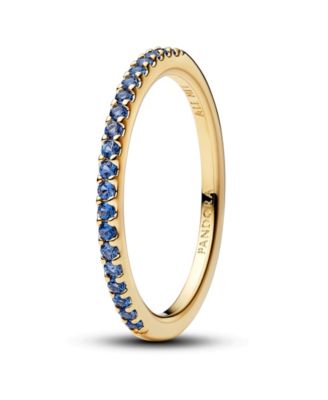 Sparkling Half-Eternity Band Ring