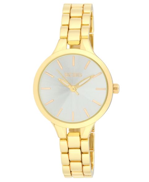 Женские часы BCBG Quartz Round Gold Stainless Steel 32mm