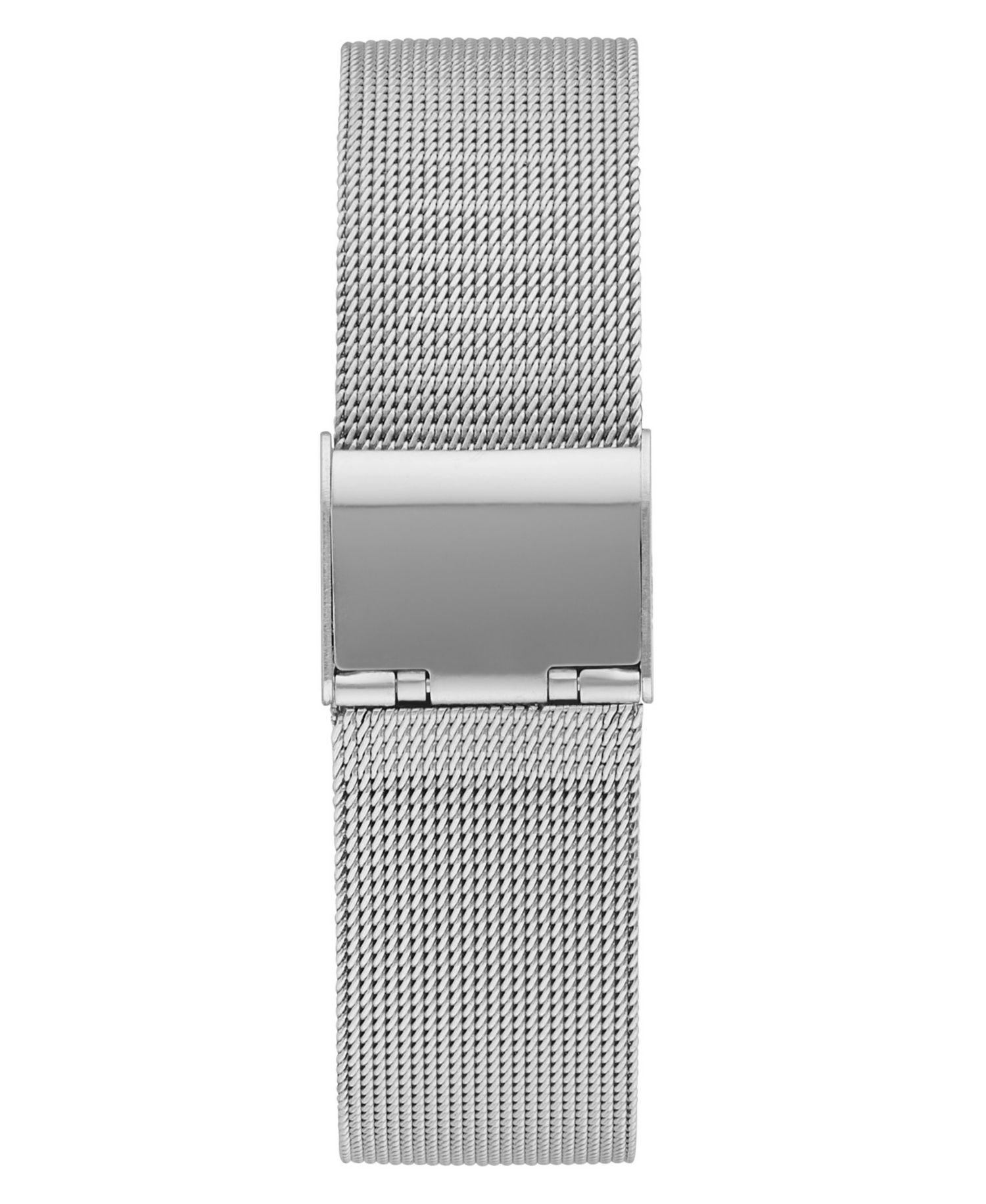 Women's Quartz Rectangle Silver Stainless Steel Watch 23mm