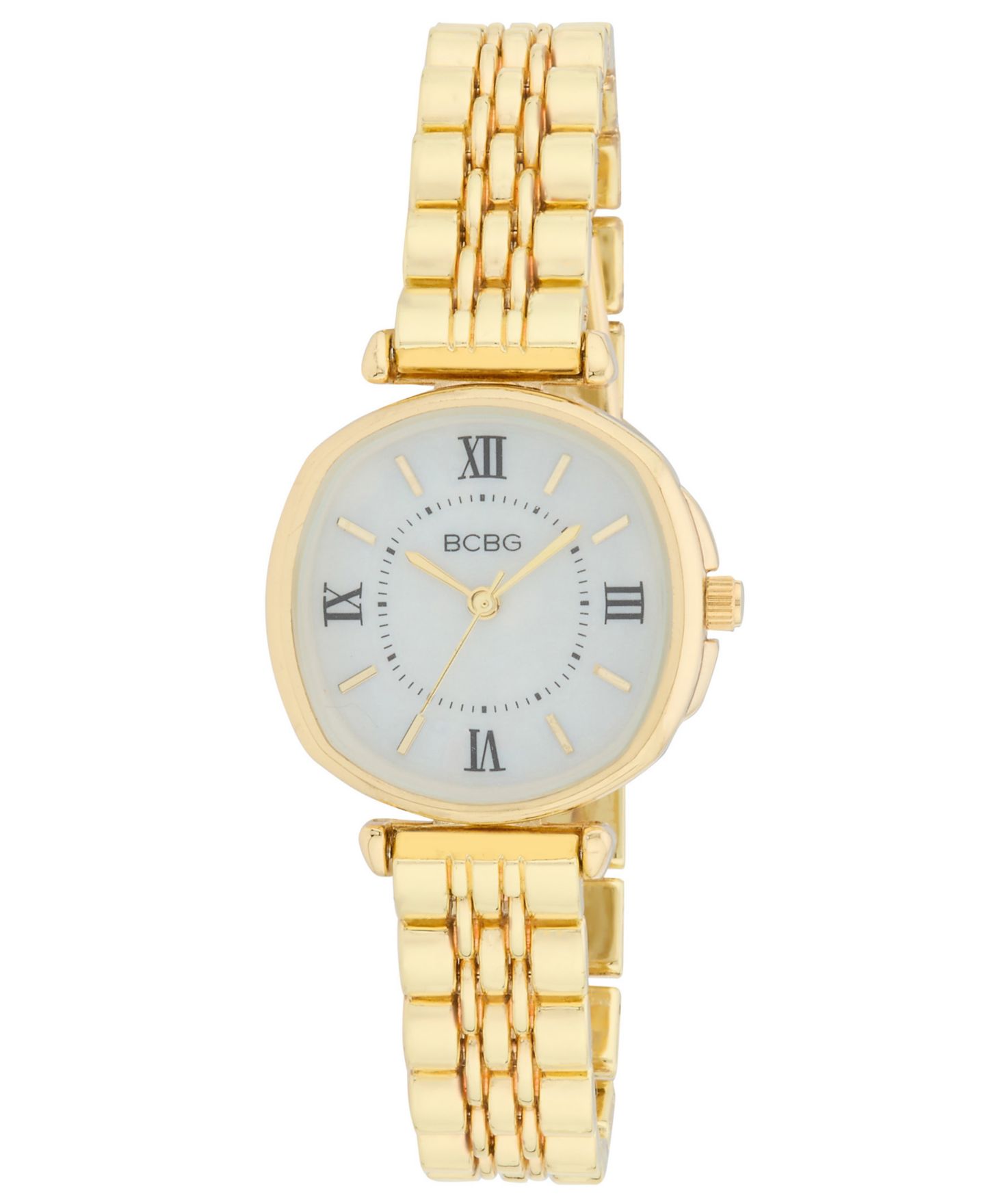 Женские часы BCBG Quartz Round Gold Stainless Steel 28mm — фото 1
