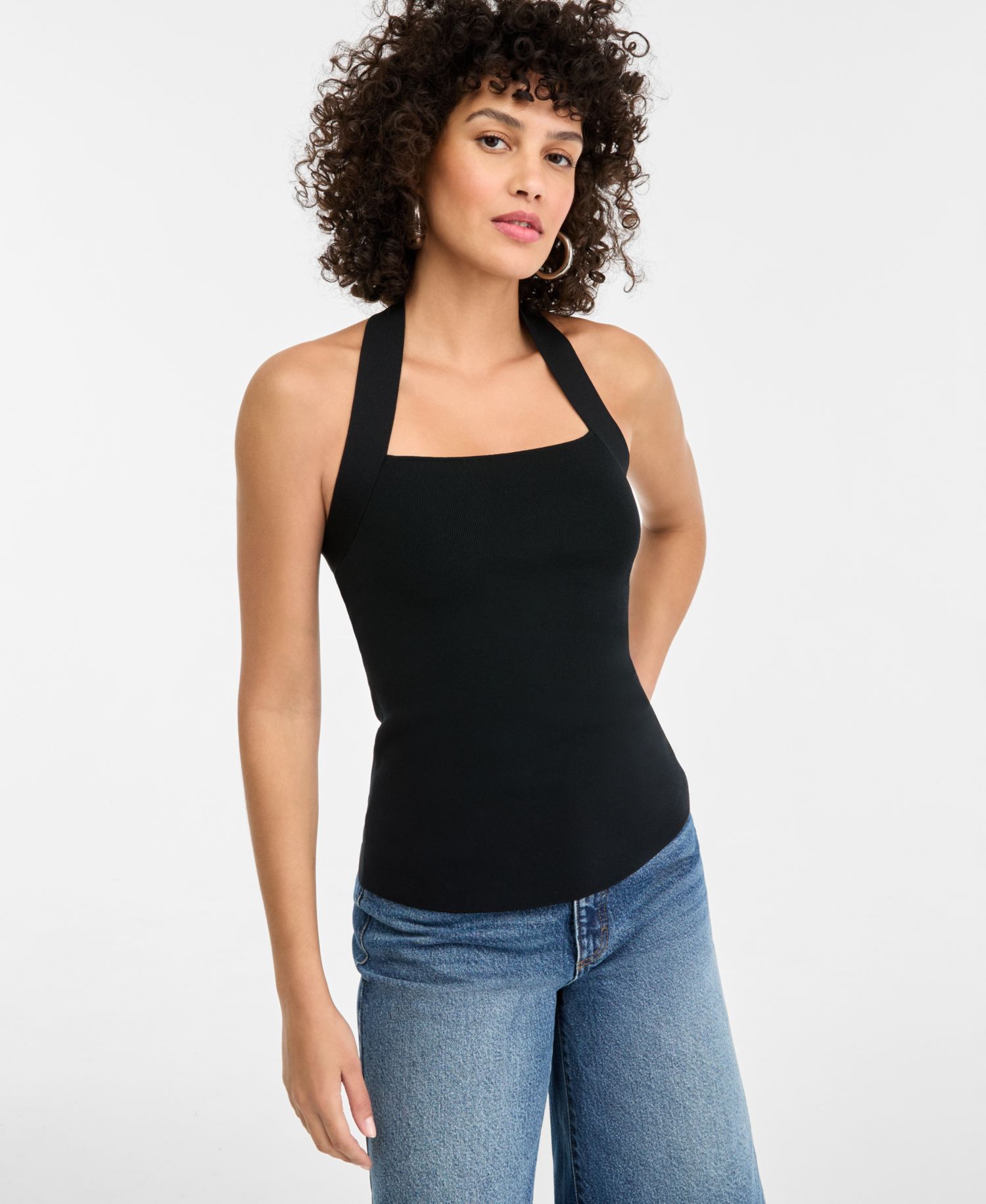 Women's Halter Sweater Tank