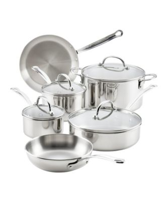 Stainless Steel Millennium Induction 10-Piece Cookware Set