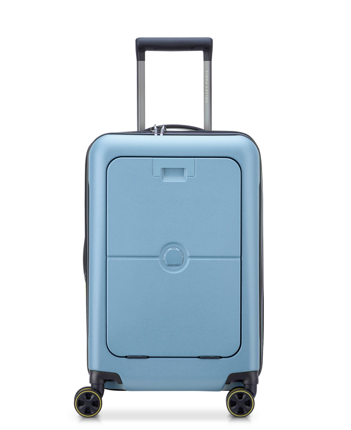 Чемодан Delsey Paris Turenne 2.0 Business Front Pocket Carry-On Spinner, цвет: Синий — фото 2