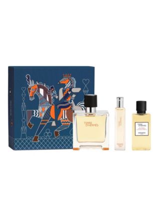 HERMES　GIFTSET HERMÈS 3-Piece Terre d'Hermès Pure Perfume Father's Day 2026 Gift
