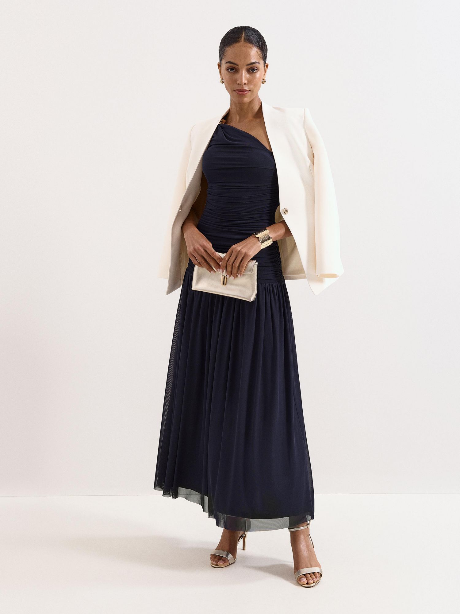 Women's Melina Ruched Midi Dress