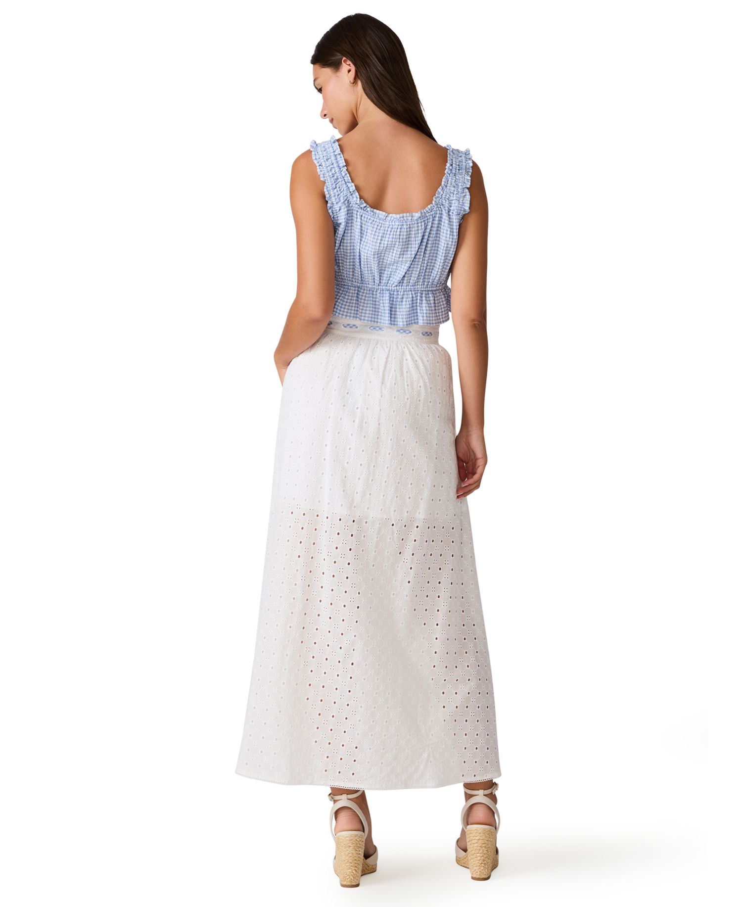 Women's Brooklyn Square Neck Sleeveless Top