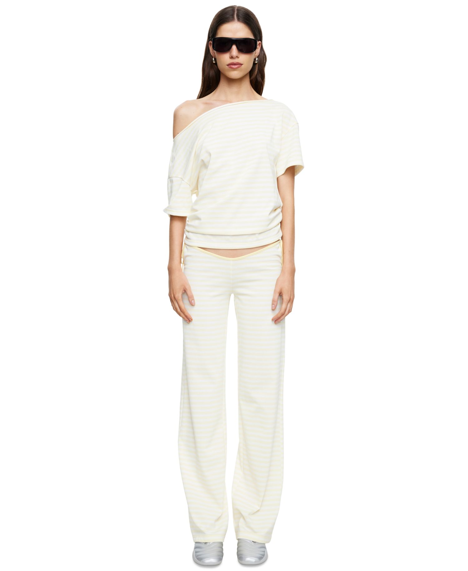 Women's Bloom Low-Rise Waist Tie Pants