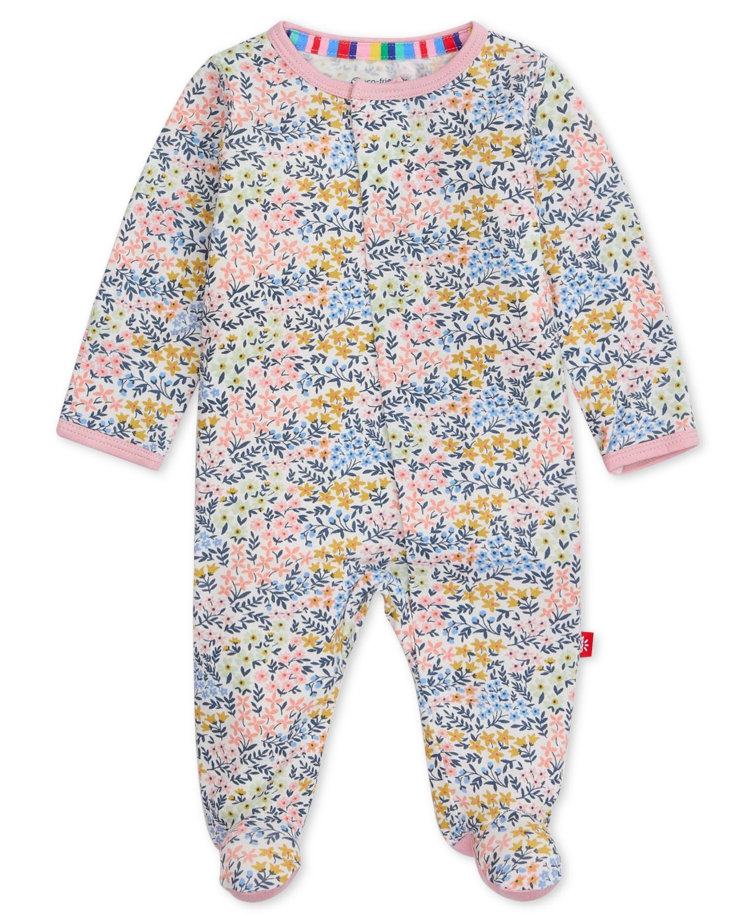 Baby Girls' Chelsea Ruffle Footie Long-Sleeve Coverall