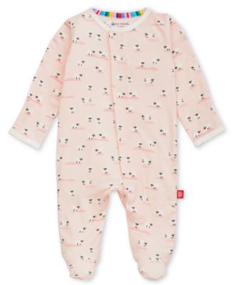 Magnetic Me Baby Girls Baa Baa Baby Long-Sleeve Coverall - Pink 40$