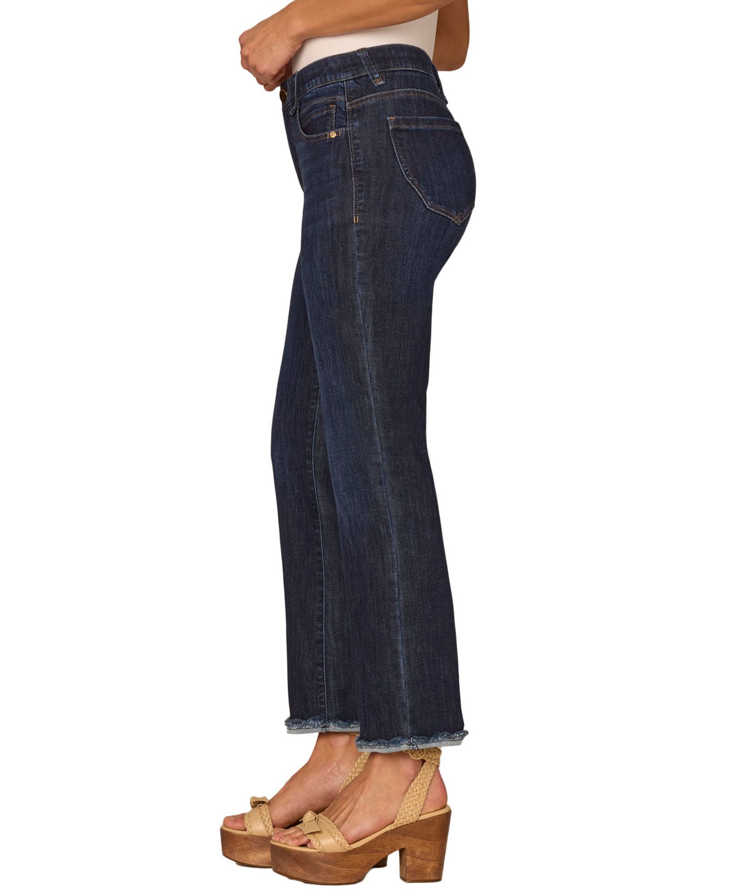 Petite Itty Bitty High-Rise Cropped Jeans