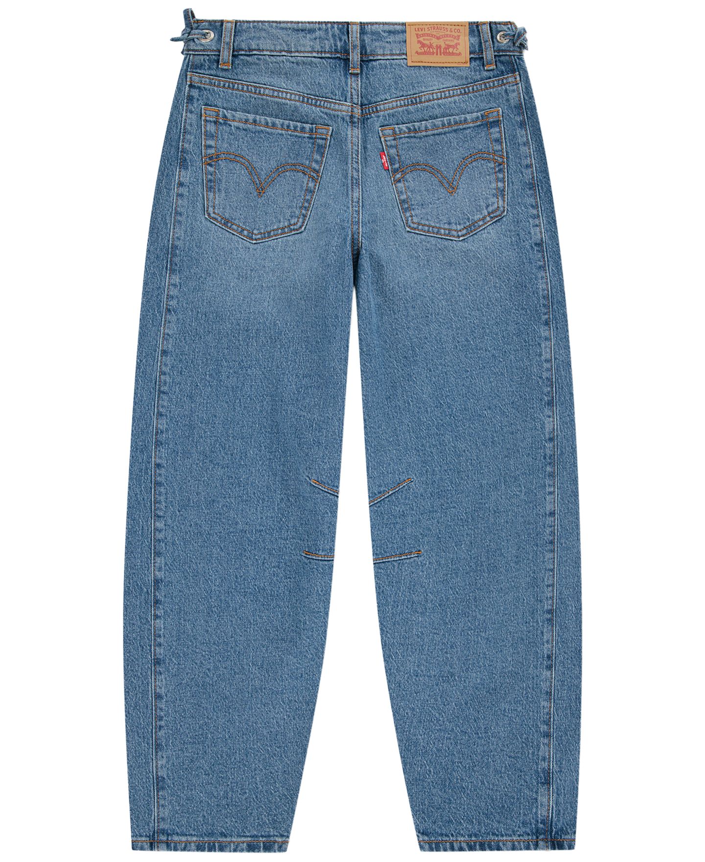 Джинсы Levi's Middy Balloon Leg Jeans для девочек, цвет: Polaroid — фото 2