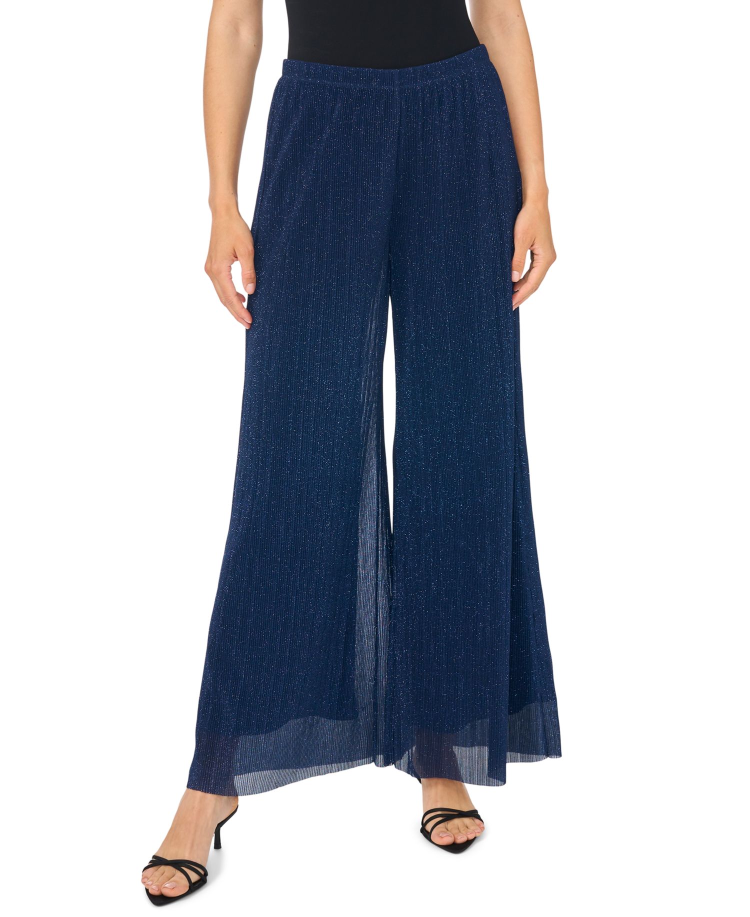Petite Pull-on Wide-Leg Pants