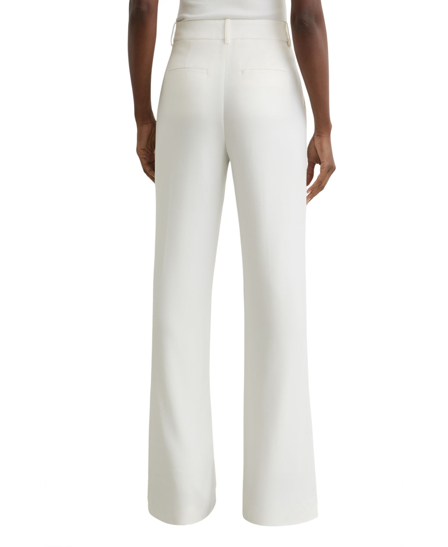 Women's Wide-Leg Seam-Detail Trousers