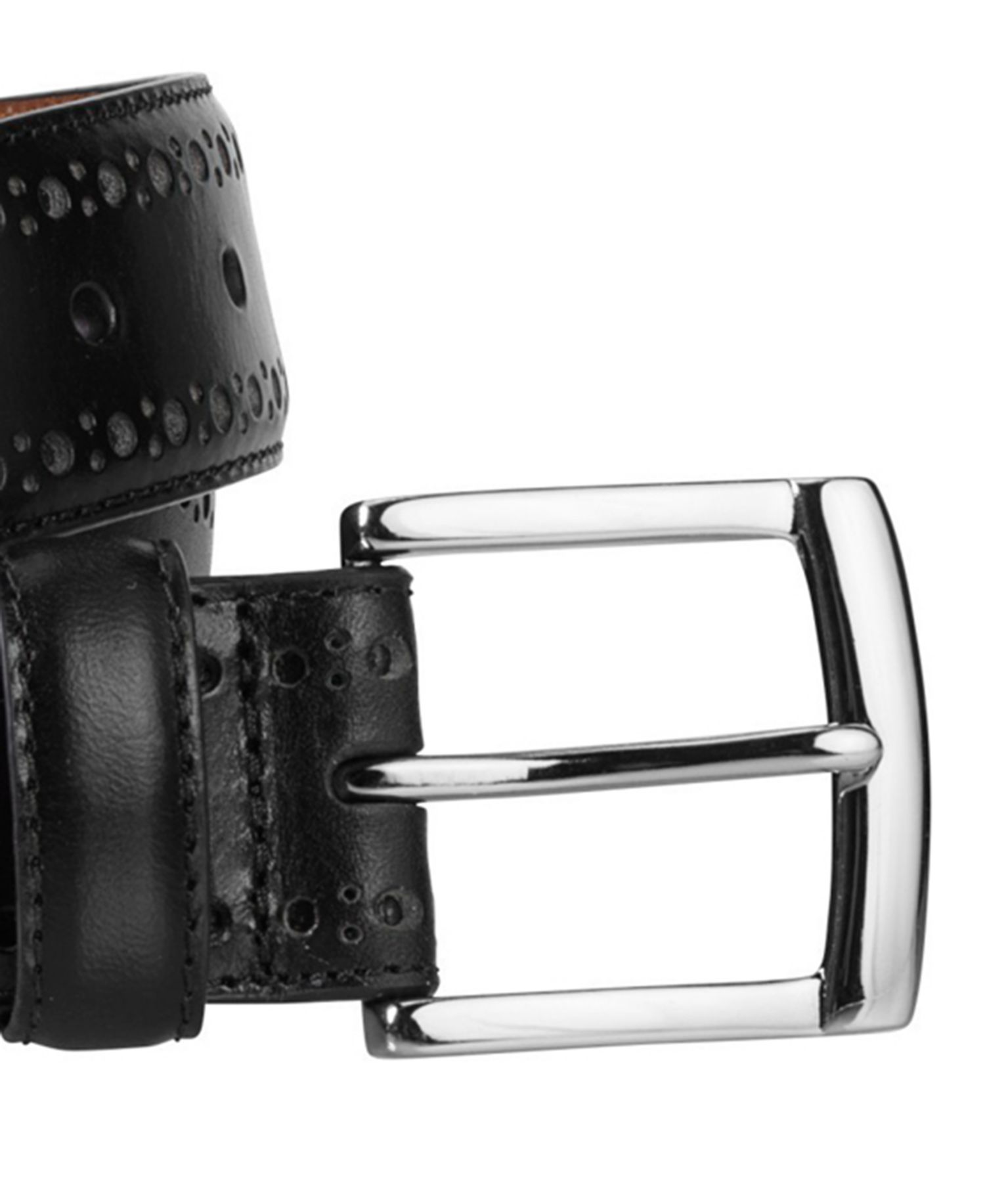 Men's Metal Buckle Leather Belt
