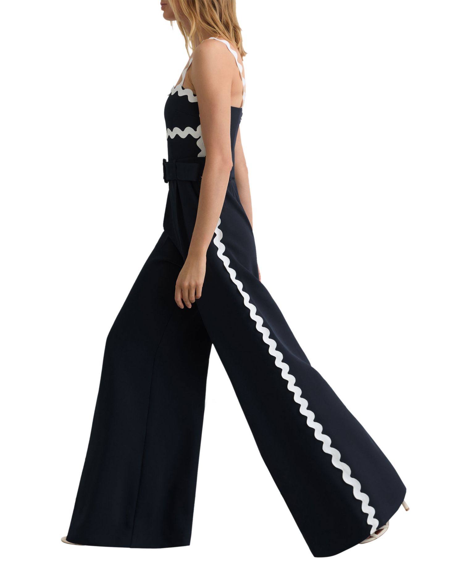 Womens' Dash Rick Rack Detail Jumpsuit