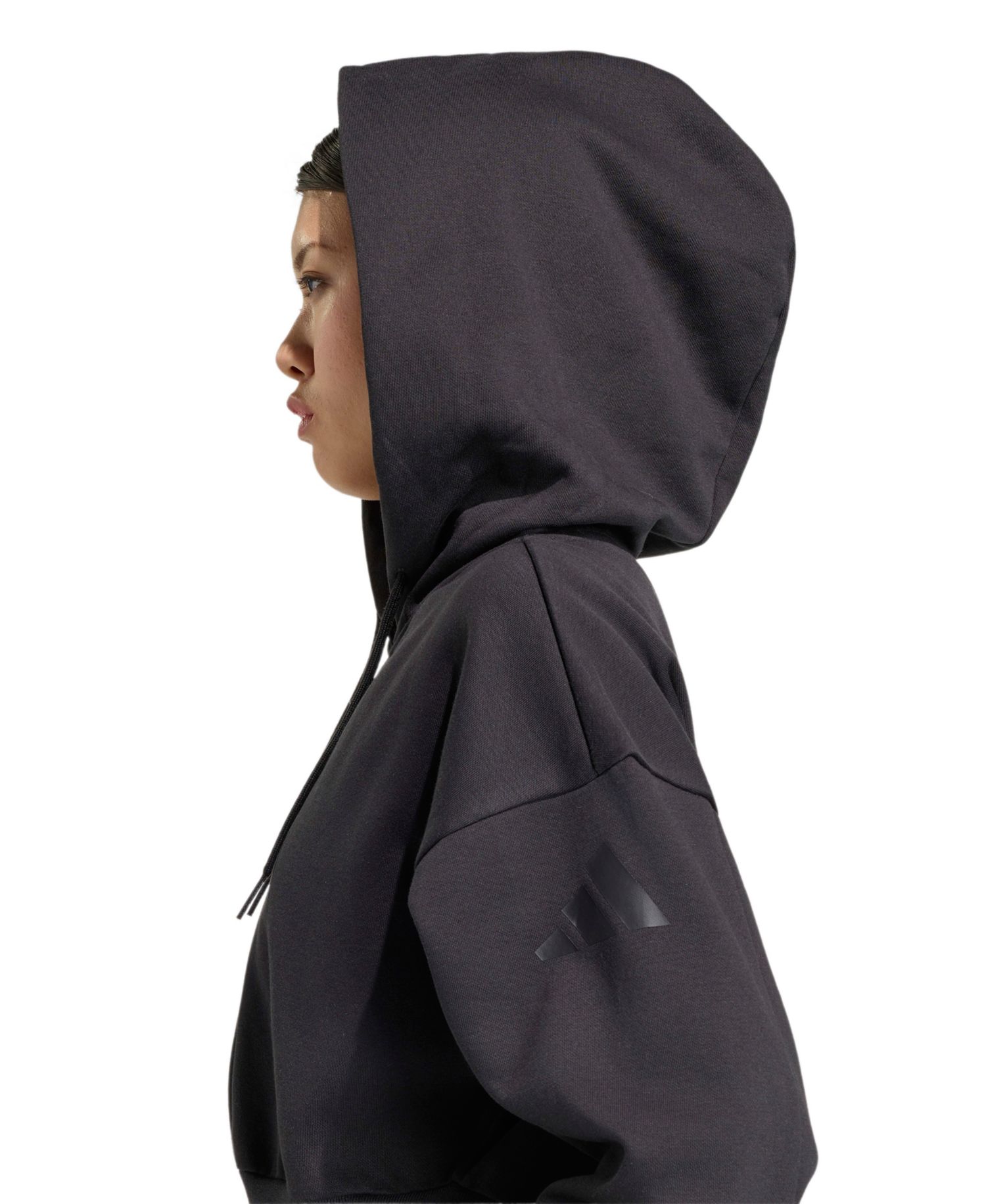 Women's Essentials Contemporary Fleece Full-Zip Hooded Jacket