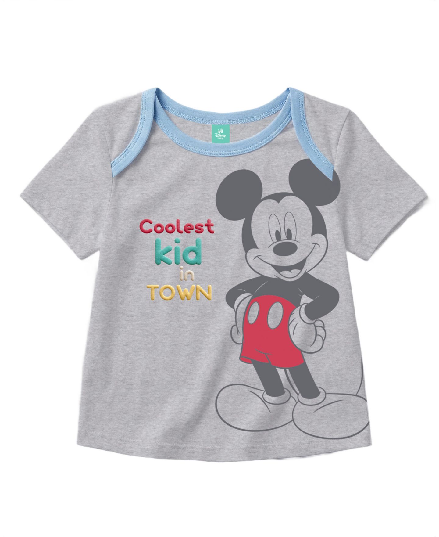 Комплекты Disney Mickey Mouse Hooded Jacket, T-Shirt and Pants, 4-Piece Set для мальчиков-малышей, цвет: Синий / Серый — фото 6