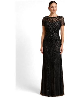 black midi wedding guest dress Formal Barbara dressed guest! Black Coast Velvet Long Sleeve