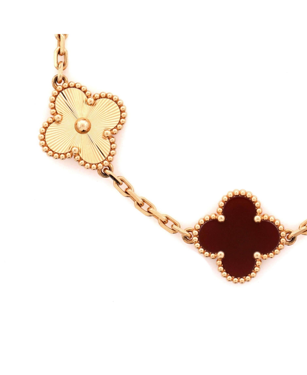 Pre-Owned Van Cleef & Arpels Vintage Alhambra 5 Motifs Bracelet