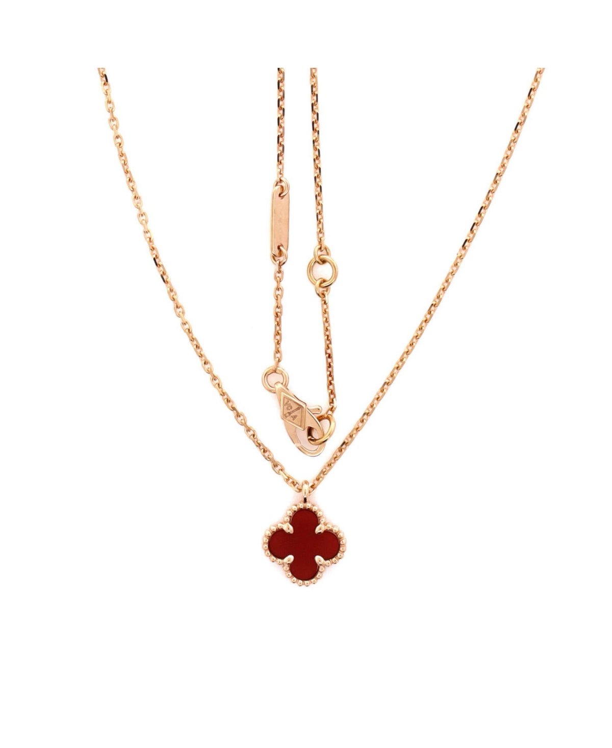 Pre-Owned Van Cleef & Arpels Sweet Alhambra Pendant Necklace