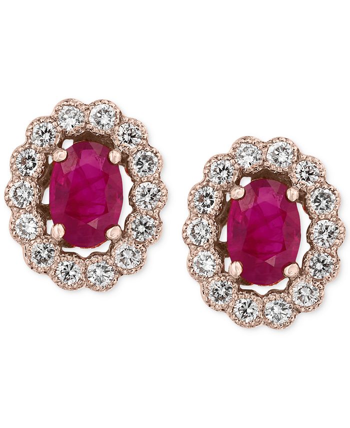 EFFY Collection Amoré by EFFY® Certified Ruby (1-9/10 ct. t.w.) and ...