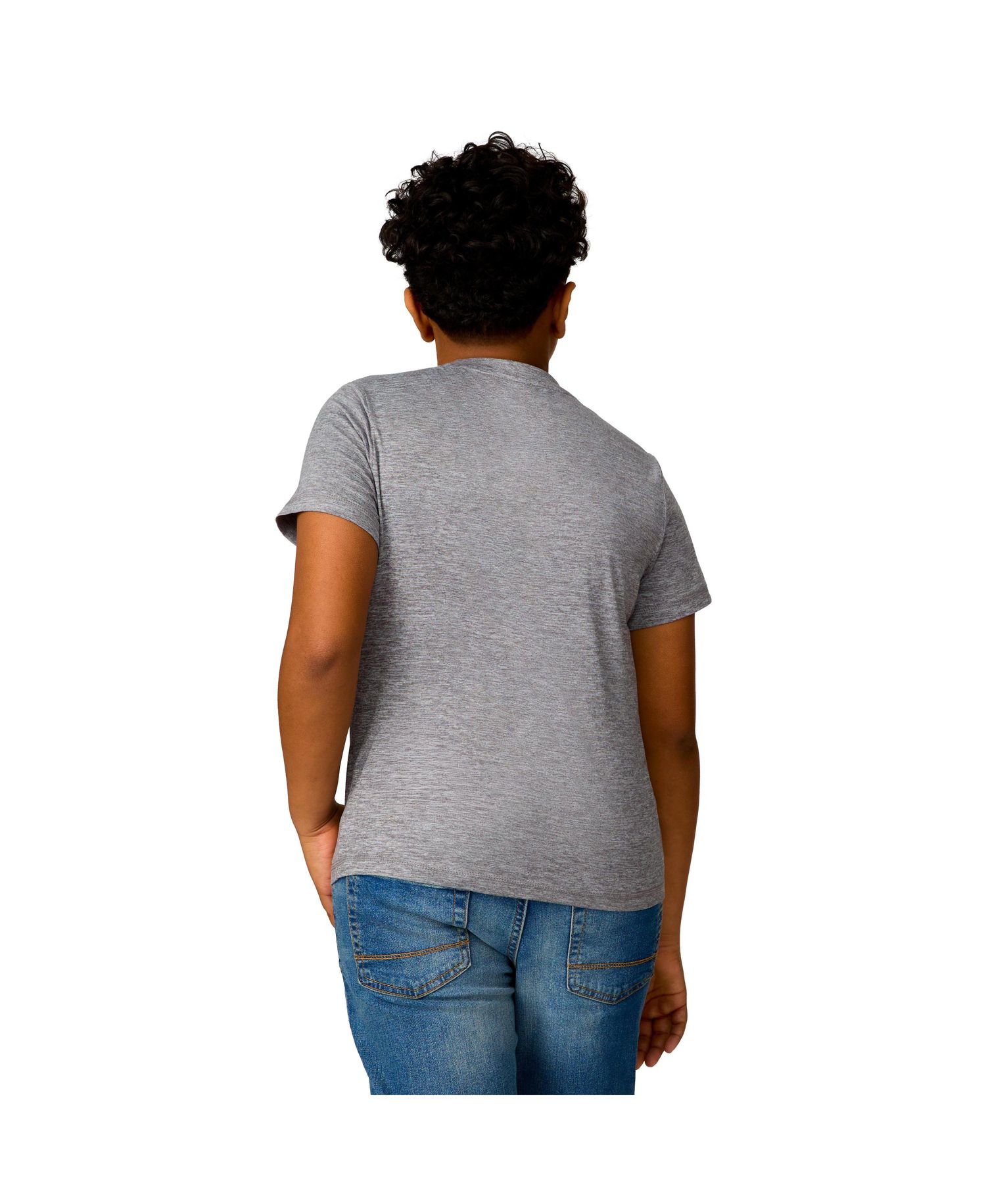 Boys' Microtech Graphic Crew Neck Shirt