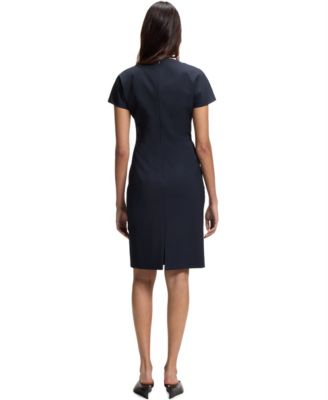 red linen dress for women Ylang 15