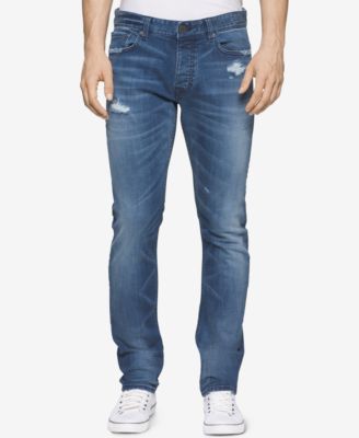calvin klein straight fit jeans