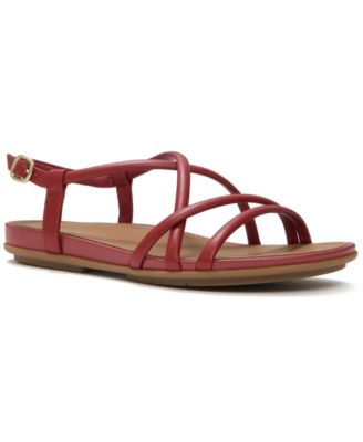 Women's Gracie Leather Strappy Back-Strap Sandals
