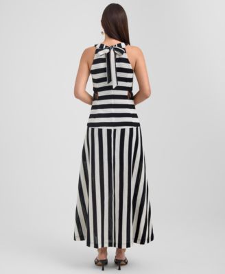 rachel roy halter neck dress Rachel Roy Women's Selkie Mesh Halter Neck Maxi Dress