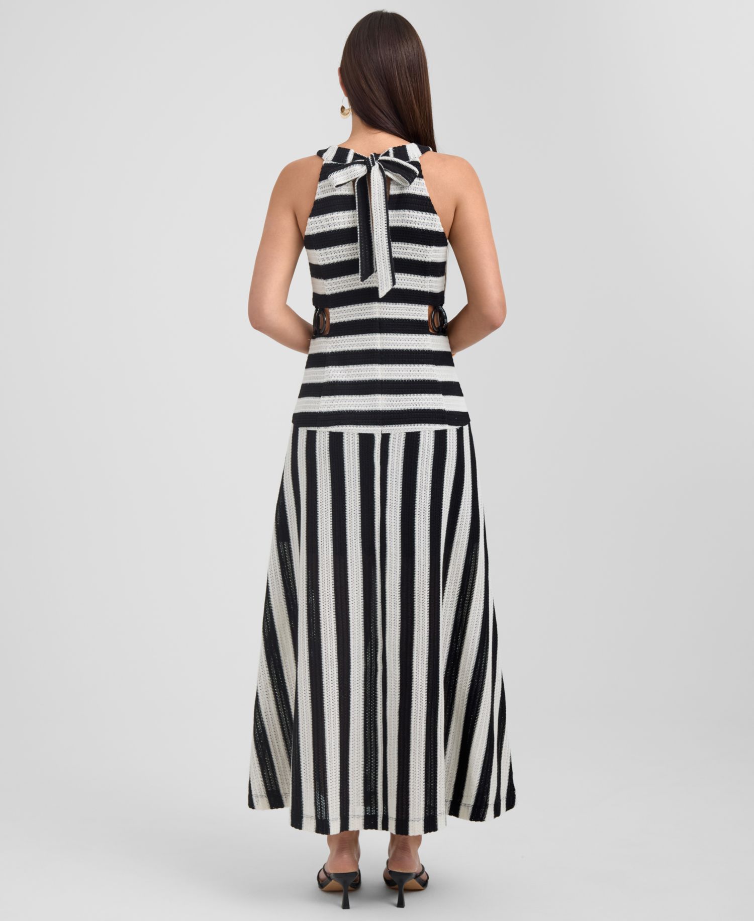Women's Halter Neck Midi Dress