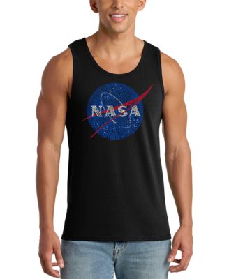 Men's NASA Insignia Meatball Logo Graphic Tank Top