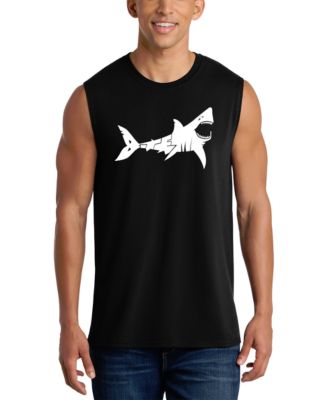 Men's Shark Graphic Tank Top