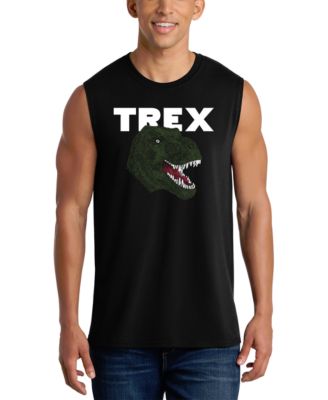 Men's T-Rex Dinosaur Head Graphic Tank Top