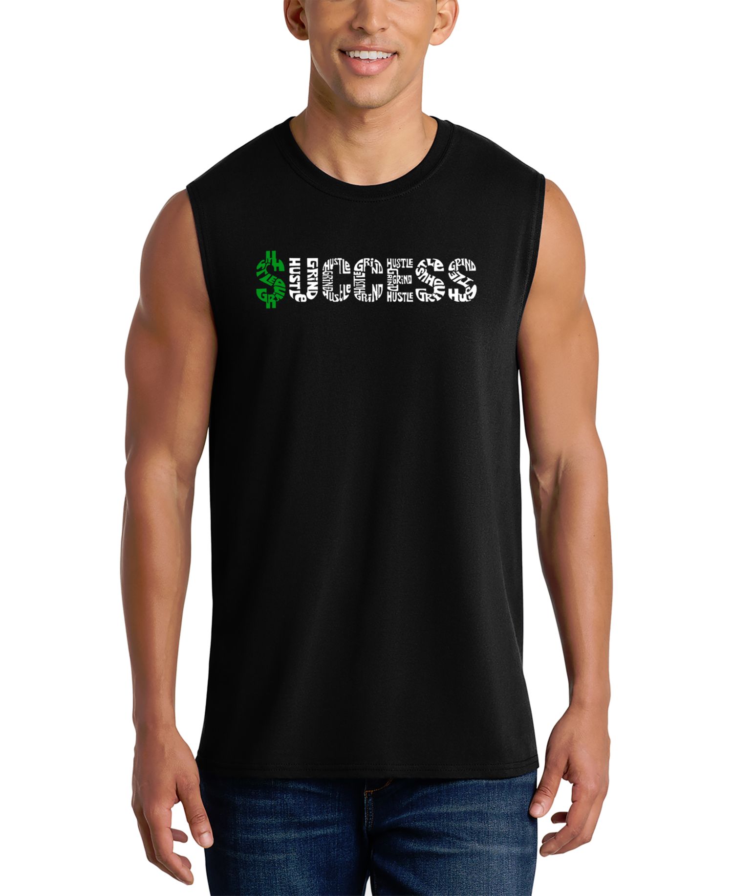 Men's Hustle Money Success Tank Top