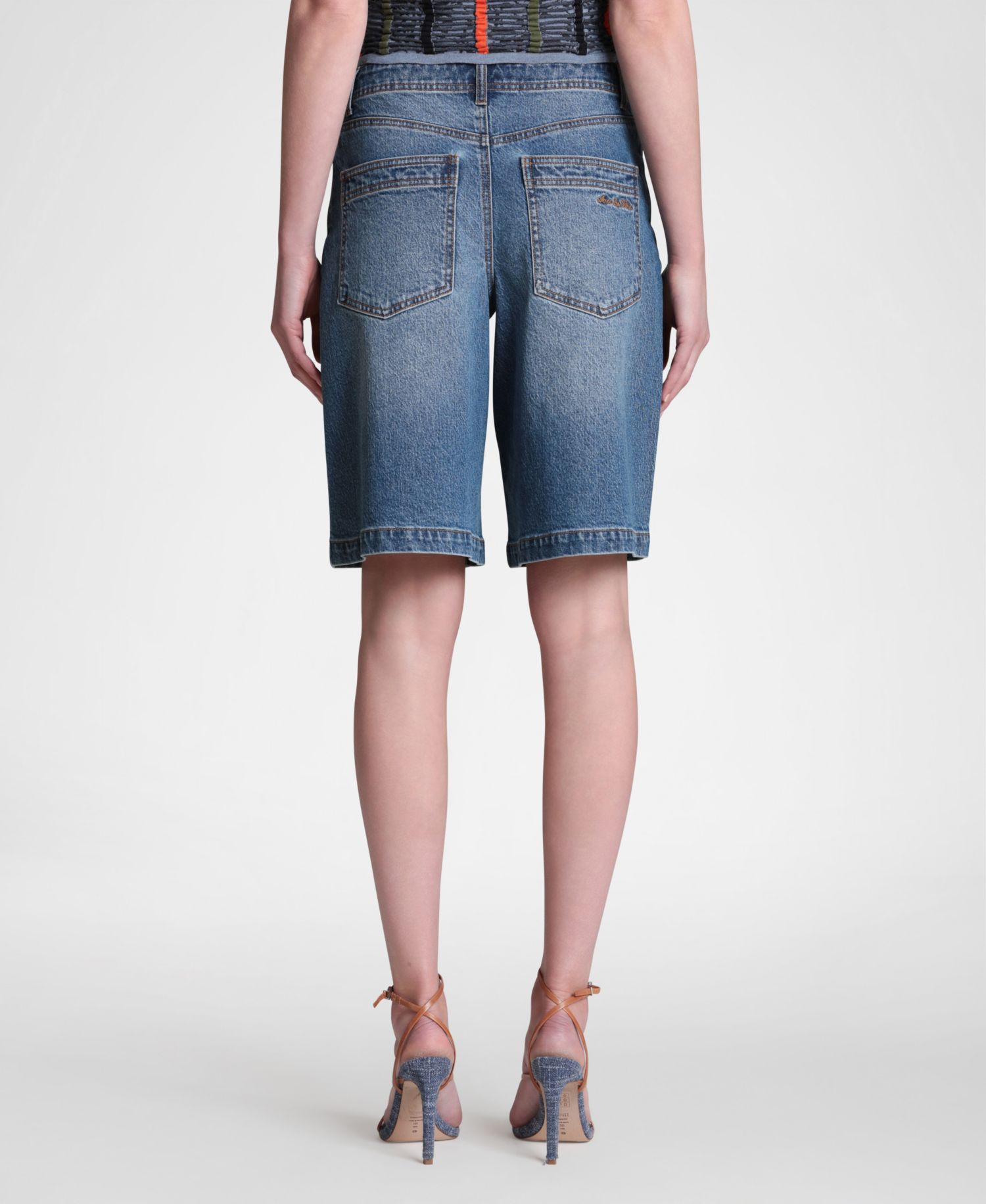 Women's Drawstring Mid-Rise Shorts