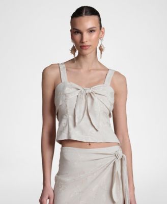 Women's Tie-Front Top