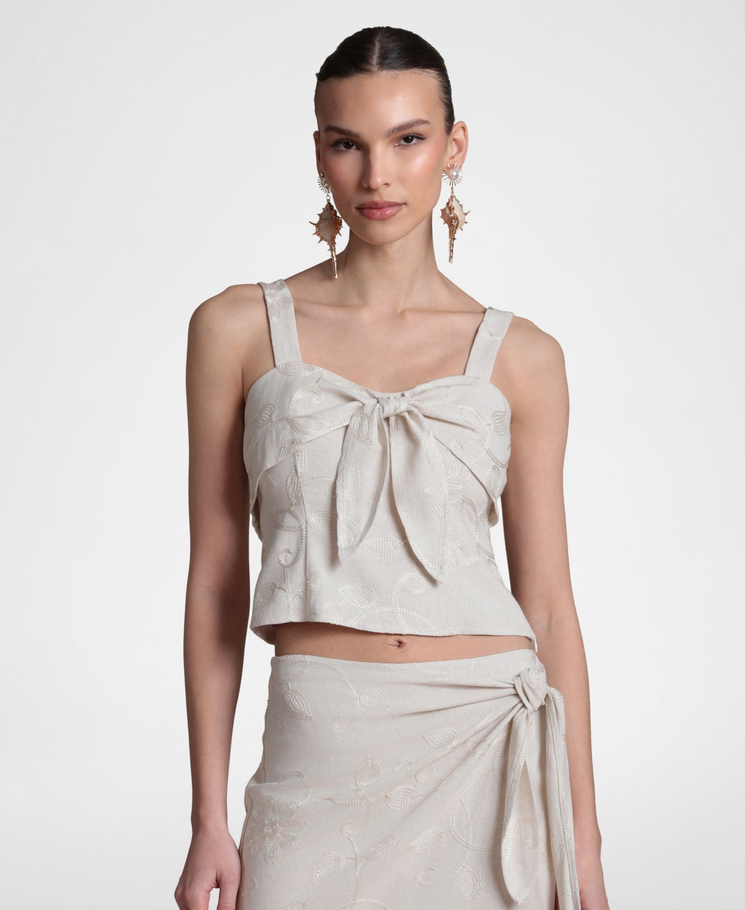 Women's Tie-Front Top