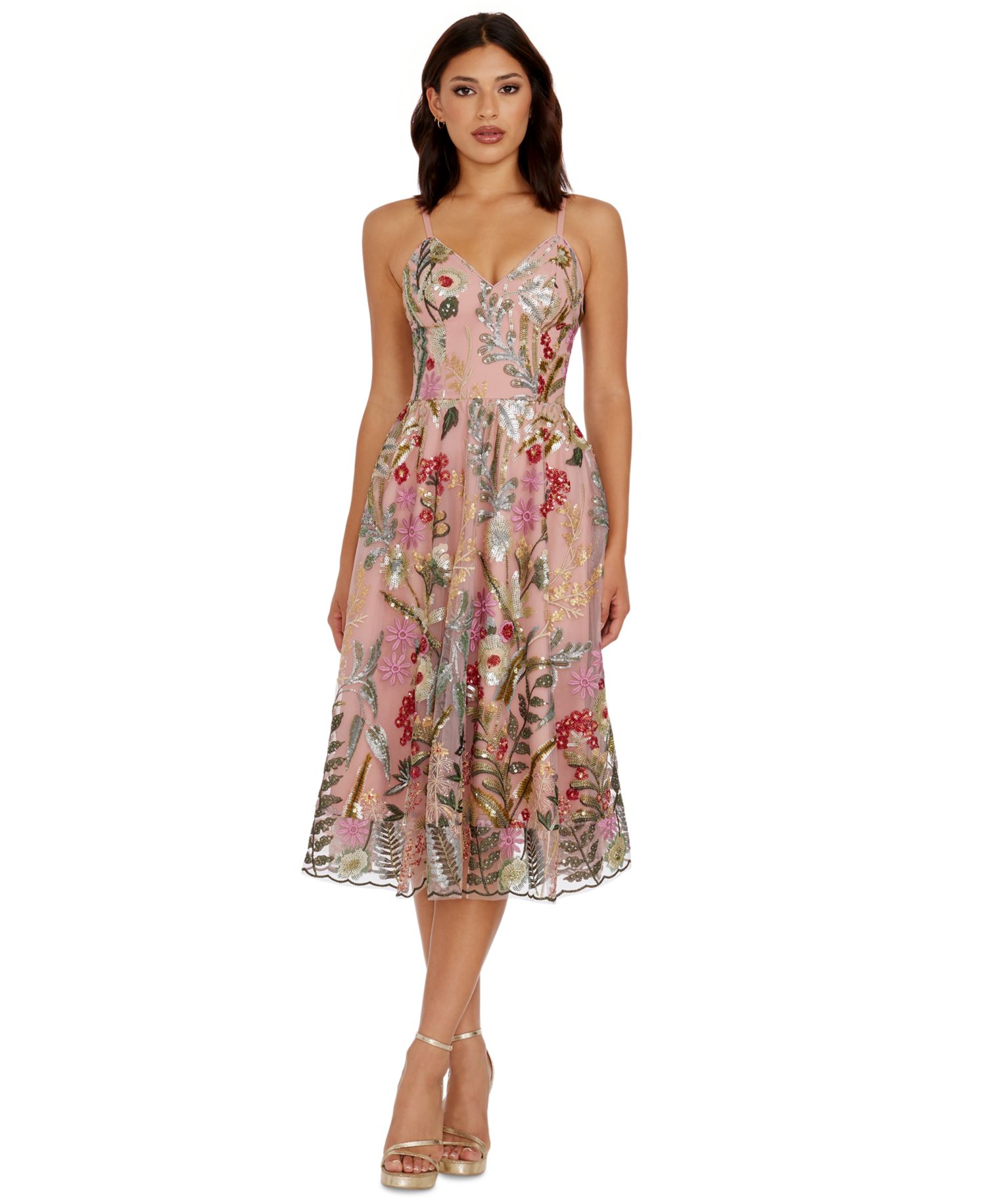 Women's Maren Sleeveless V-Neck Midi Dress