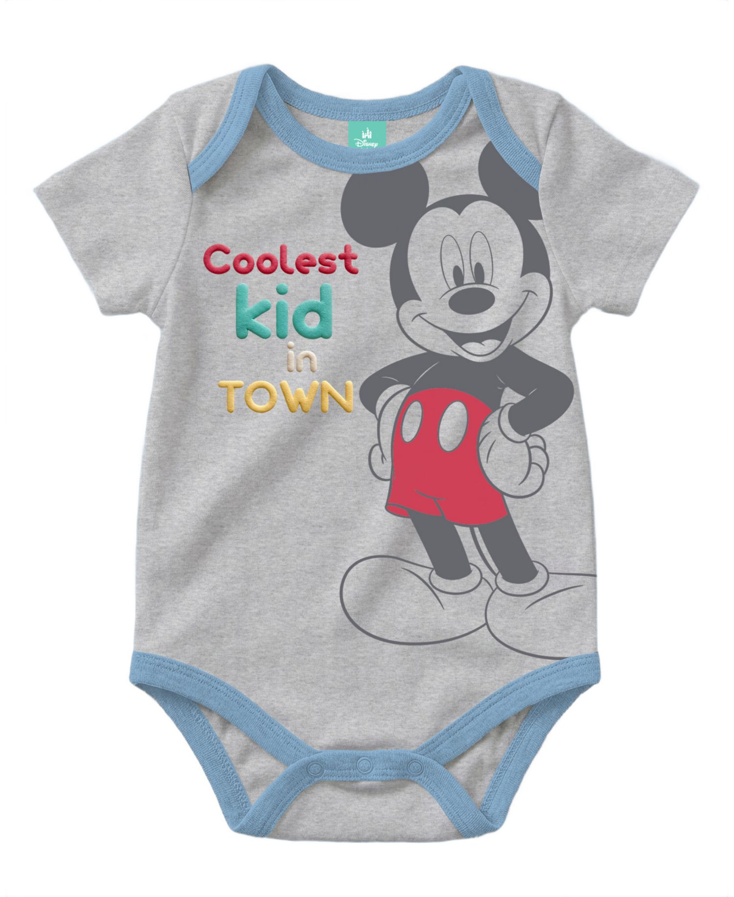 Baby Boys' Mickey Mouse Long-Sleeve Hoodie, 2 Bodysuit and Pants, 4-Piece Set
