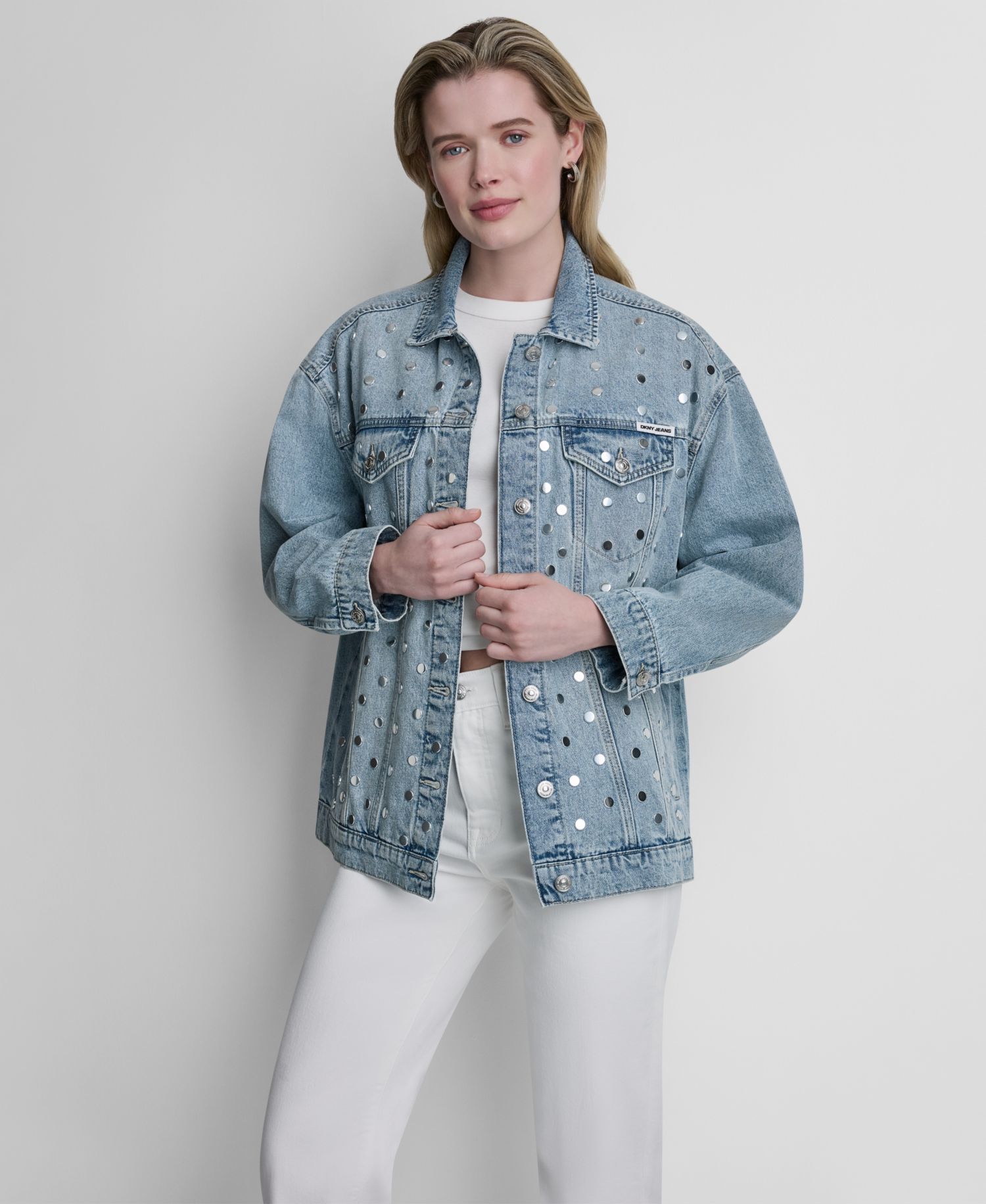 Women's Long-Sleeve Oversized Tucker Jacket