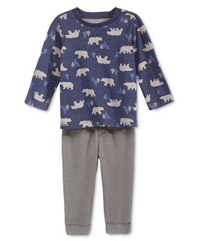 First Impressions Baby Boys' Graphic-Print T-Shirt & Knit Jogger Pants, Only at Macy's