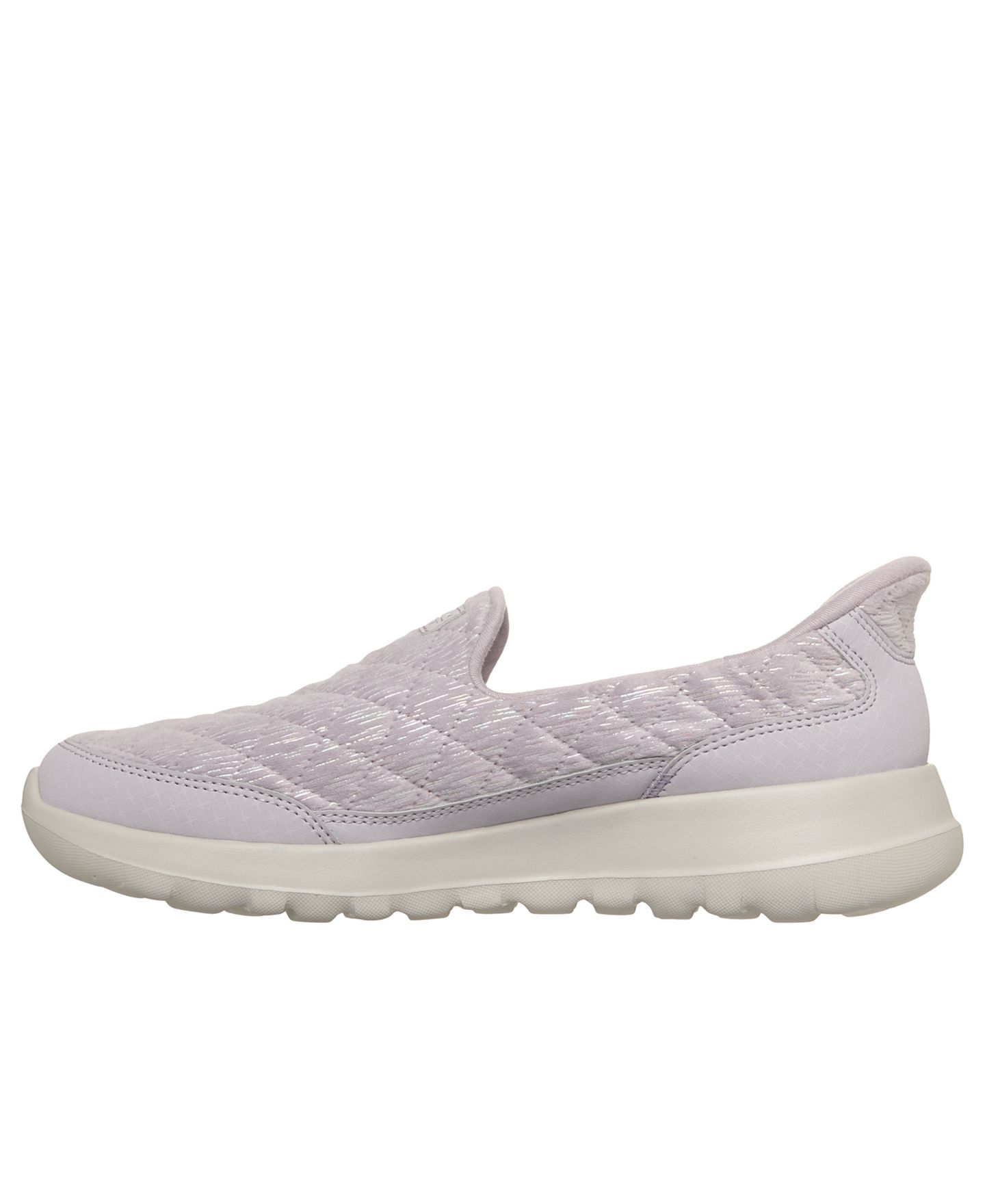 Женские кроссовки для ходьбы Skechers Slip-ins Go Walk Joy - Cozy Fit Dream, цвет: Лавандовый — фото 3