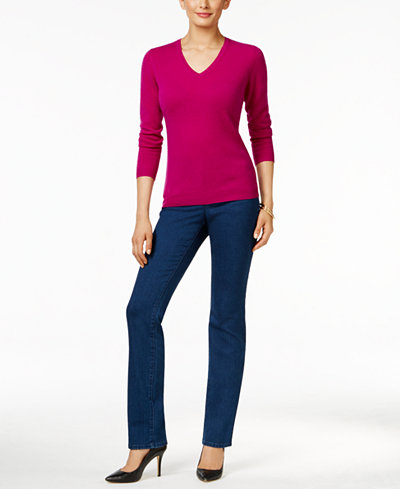 Charter Club Cashmere V-Neck Sweater, Only at Macy's