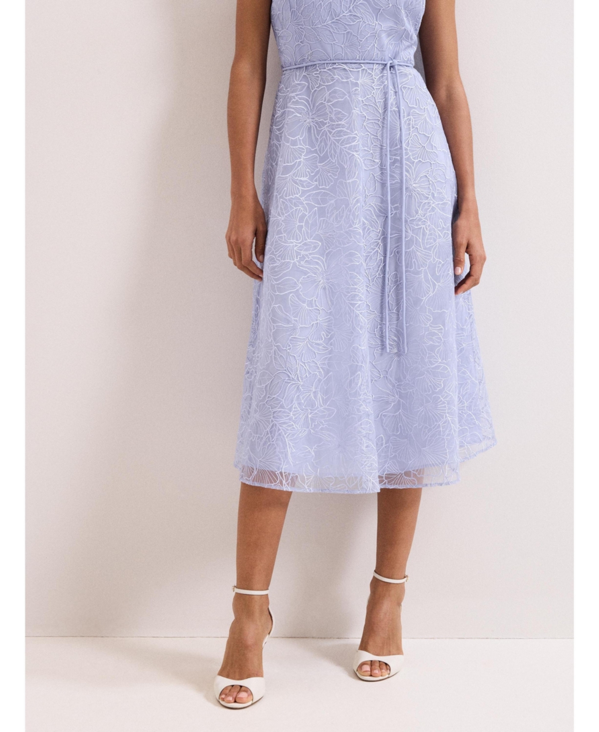 Phase Eight Women's Sakura Floral Embroidered Lace Dress